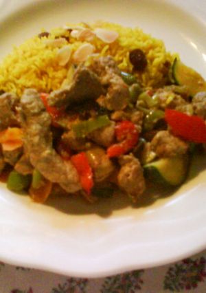 夏バテ防止に！豚肉と野菜のカレー炒め-レシピのメイン写真