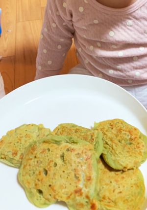 簡単で驚きのおいしさ　青汁納豆おやき-レシピのメイン写真