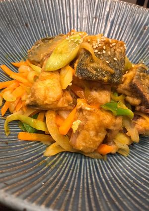 めんつゆで簡単 鯖のカレー南蛮漬け-レシピのメイン写真