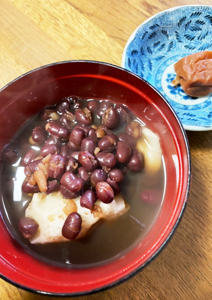 甘さ控えめ、さらさらのぜんざい-レシピのメイン写真