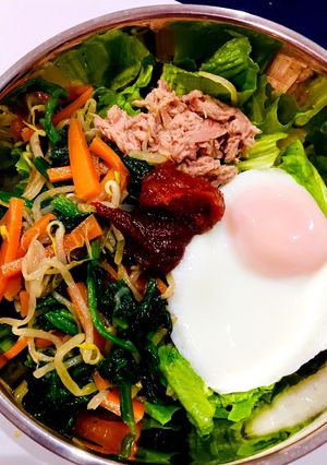 簡単！焼肉のタレが決め手！ビビンバ丼-レシピのメイン写真