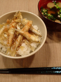 ワカサギの天丼-レシピのメイン写真