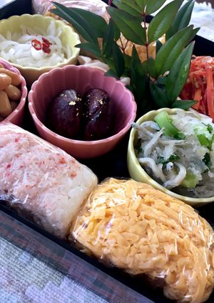 大人のお弁当★簡単★1月 おせち風-レシピのメイン写真