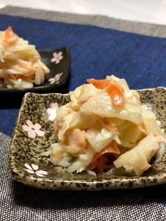 カニカマと大根の辛子酢味噌和え*副菜簡単-レシピのメイン写真