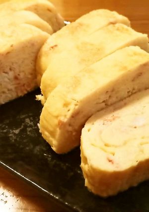 カニだし巻き玉子-レシピのメイン写真