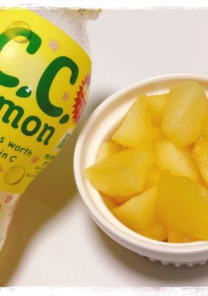 簡単 C.C.レモンで 煮りんご-レシピのメイン写真
