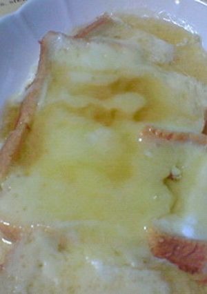 チーズとろ～り○レンジでパンプディング-レシピのメイン写真