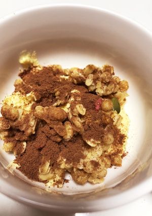 ミロとバニラアイスでなんちゃってパフェ♬-レシピのメイン写真
