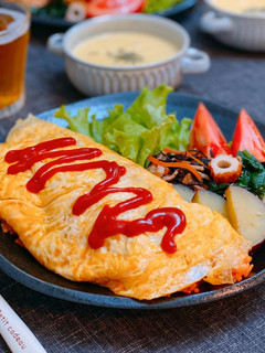 ケチャップオムライス-レシピのメイン写真