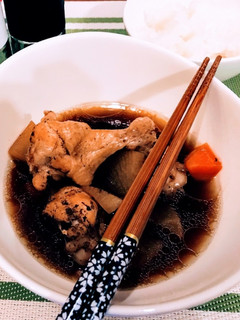 鳥手羽元の甘辛煮-レシピのメイン写真