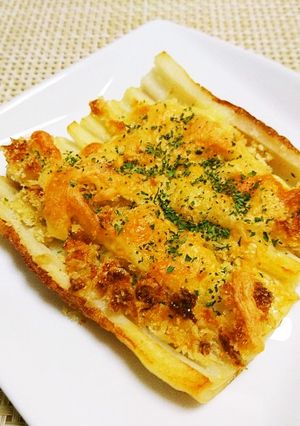 簡単おつまみ♡竹輪のマヨチーズ焼き-レシピのメイン写真