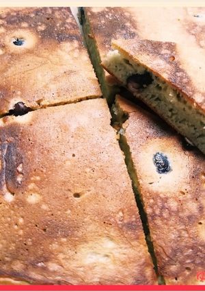黒豆煮を活用♪優しい味の簡単パンケーキ♪-レシピのメイン写真