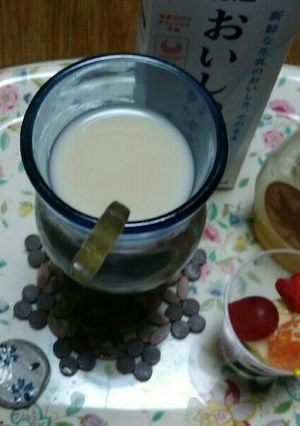 ミルクとメープルシロップでほうじ茶ラテ☺-レシピのメイン写真