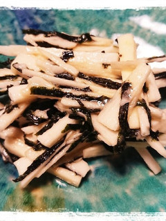 海苔たっぷりの長芋のわさびポン酢和え-レシピのメイン写真