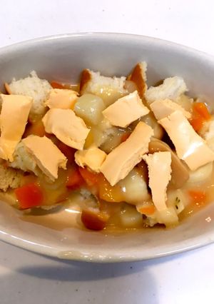 離乳食 時短 ベビーフードでパングラタン-レシピのメイン写真
