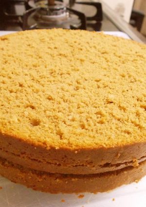コーヒー味のスポンジ♡-レシピのメイン写真