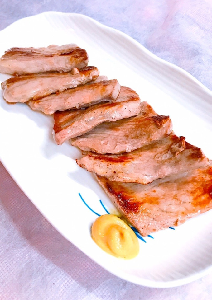 焼肉を辛子とウスターソースで♪-レシピのメイン写真