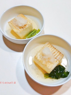 焼き豆腐で時短。揚げ出し豆腐-レシピのメイン写真