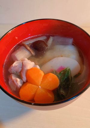簡単、上品な味わい☆お雑煮-レシピのメイン写真