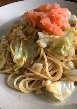 福岡いか明太子の和風ペペロンチーノ-レシピのメイン写真