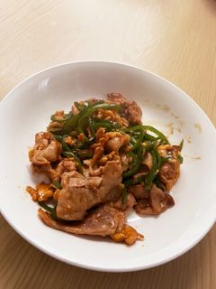 豚肉とピーマンのオイスターソース炒め-レシピのメイン写真