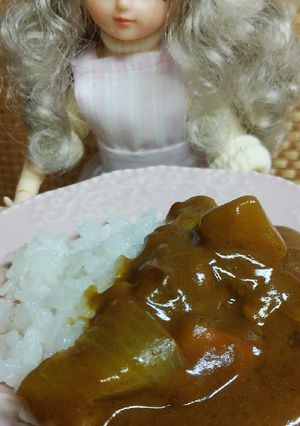 リカちゃん♡炊飯マグでカレーꕤ*.ﾟ-レシピのメイン写真