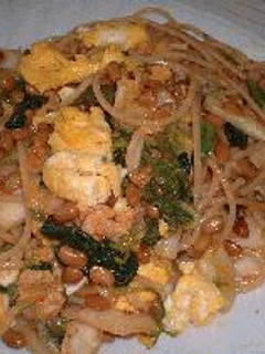 納豆 キムチスパ-レシピのメイン写真