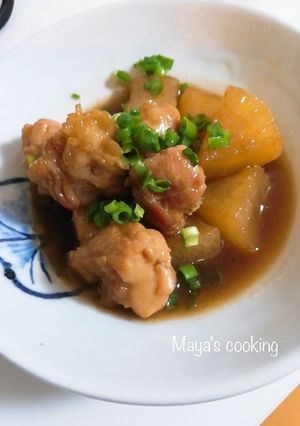 鶏肉トロトロ大根の煮物-レシピのメイン写真
