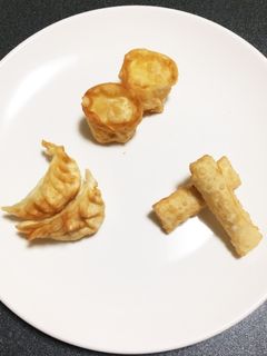余った栗きんとんのパイ風揚げ餃子風-レシピのメイン写真