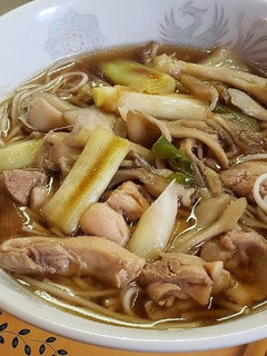 ねぎま蕎麦 キノコ入り-レシピのメイン写真
