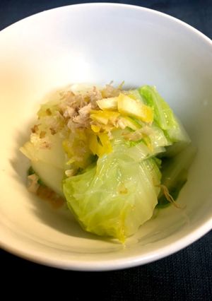 きのう何食べた2巻〜白菜のゆずびたし-レシピのメイン写真