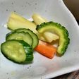 お酒のつまみに!好きな野菜を味噌に漬けて