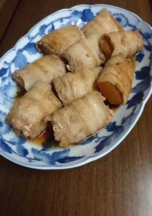 豚バラ巻き大根♪-レシピのメイン写真