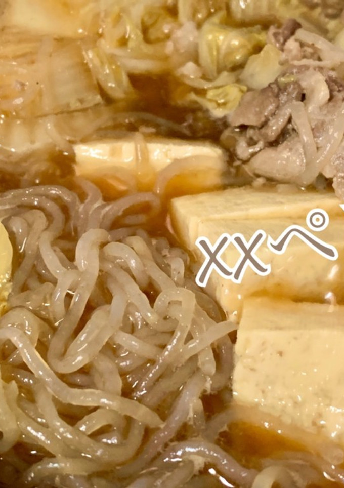 ★豚こまと白菜のすき煮-レシピのメイン写真