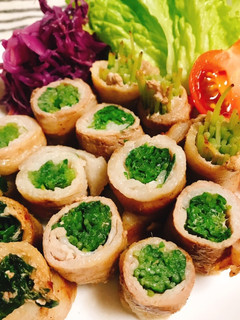 豆苗の肉巻き-レシピのメイン写真