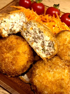 あっさり揚げ物食べたい豆腐コロッケ-レシピのメイン写真