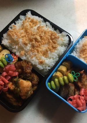 高校生お弁当(2020.1.8)-レシピのメイン写真