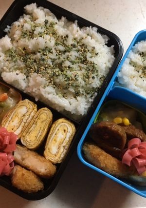高校生お弁当(2020.1.9)-レシピのメイン写真