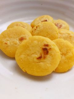 【離乳食後期】さつまいもときな粉のおやき-レシピのメイン写真