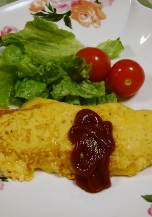 白みそ仕立てのプレーンオムレツ-レシピのメイン写真