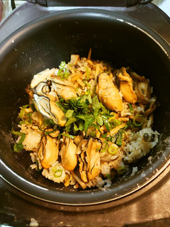 ヨウサマの減塩牡蠣ご飯-レシピのメイン写真
