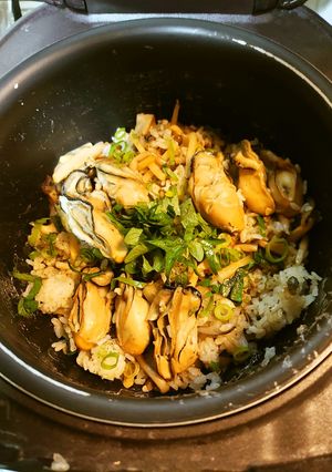 ヨウサマの減塩牡蠣ご飯-レシピのメイン写真