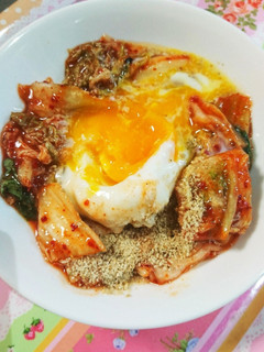 温玉キムチにすりごま♪-レシピのメイン写真