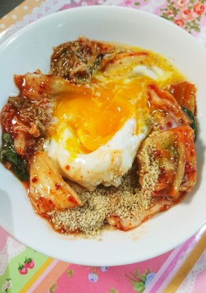 温玉キムチにすりごま♪-レシピのメイン写真