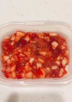 甘酸っぱい フレッシュいちごソース-レシピのメイン写真