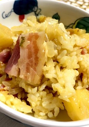 カレーうどんの粉末スープ救済ピラフ-レシピのメイン写真