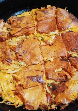 じゃがいもキムチーズチヂミ(簡単)-レシピのメイン写真