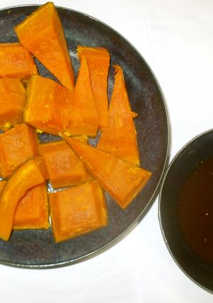 胃弱に♪かぼちゃの塩蒸し♪簡単生姜醤油-レシピのメイン写真