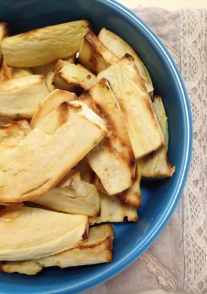 おやつに☆プチ焼き芋♪歯ごたえあり-レシピのメイン写真
