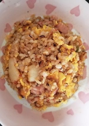 キムチチャーハン-レシピのメイン写真